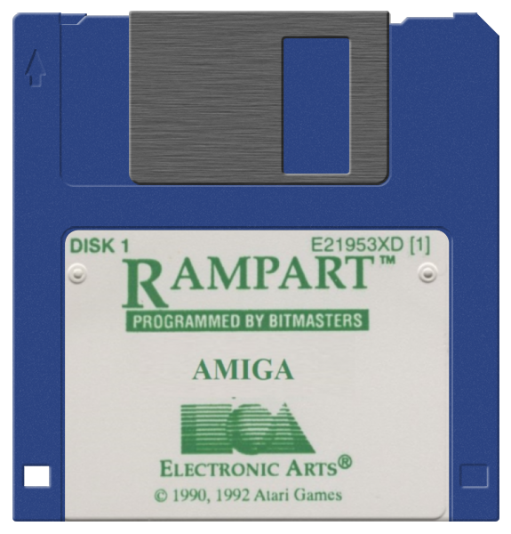 Rampart media 6 for Amiga